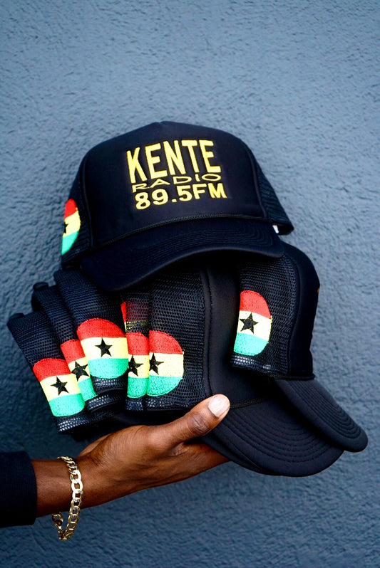 Kente Radio cap (Ghana)